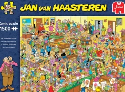 Falcon de luxe Jan Van Haasteren - The Retirement Home - 1500 Piece Jigsaw Puzzle Outlet