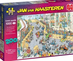 Falcon de luxe Jan Van Haasteren - The Soapbox Race - 1000 Piece Jigsaw Puzzle Best