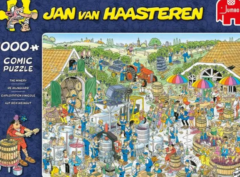 Falcon de luxe Jan Van Haasteren - The Winery - 1000 Piece Jigsaw Puzzle Hot
