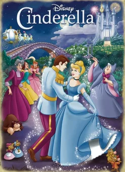 Falcon de luxe Jumbo - Disney Cinderella - 1000 Piece Jigsaw Puzzle Best