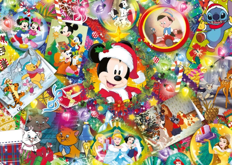 Falcon de luxe Jumbo - Disney Pix Collection Christmas - 1000 Piece Jigsaws Online