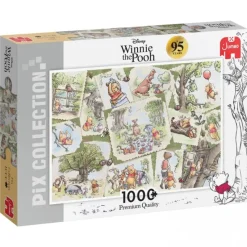 Falcon de luxe Jumbo - Disney Pix Collection Winnie the Pooh 95 Years- 1000 Piece Jigsaws Best