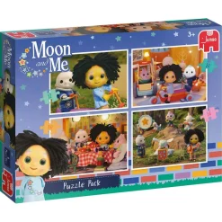 Falcon de luxe Jumbo - Moon And Me - 4 In 1 Puzzle Pack Hot