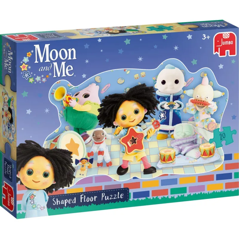 Falcon de luxe Jumbo - Moon And Me - Shaped Floor Puzzle Best