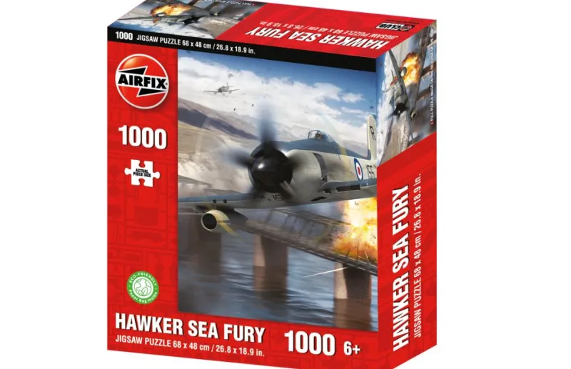 Kidicraft - Airfix Hawker Sea Fury - 1000 Piece Jigsaw Puzzle Sale
