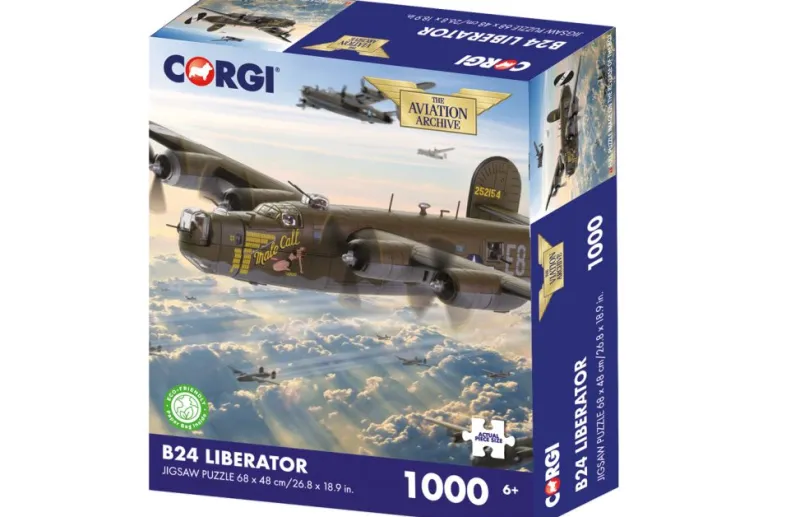 Kidicraft - Corgi B24 Liberator - 1000 Piece Jigsaw Puzzle Outlet