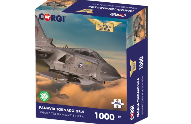 Kidicraft - Corgi Panavia Tornado GR.4 - 1000 Piece Jigsaw Puzzle Discount
