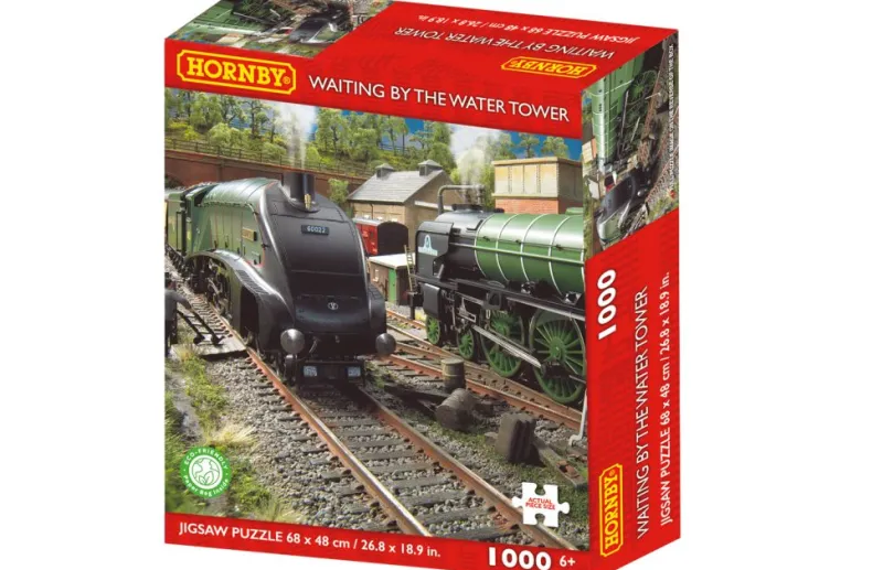 Kidicraft - Hornby Waiting By The Water Tower - 1000 Piece Jigsaw Puzzle Hot