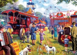 Kidicraft - Kevin Walsh - A Day At The Fair - 1000 Piece Jigsaw Puzzle Online