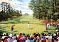 Kidicraft - Kevin Walsh - At The Golf Tournament - 1000 Piece Jigsaw Puzzle Fashion