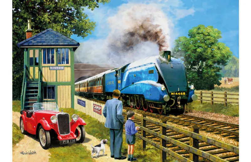 Kidicraft - Kevin Walsh - Built For Speed - 1000 Piece Jigsaw Puzzle New