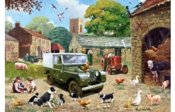 Kidicraft - Kevin Walsh - Down on The Farm - 1000 Piece Jigsaw Puzzle Outlet