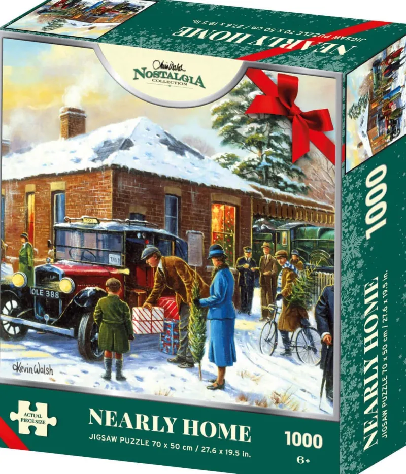 Kidicraft - Kevin Walsh - Nearly Home - 1000 Piece Jigsaw Puzzle Clearance