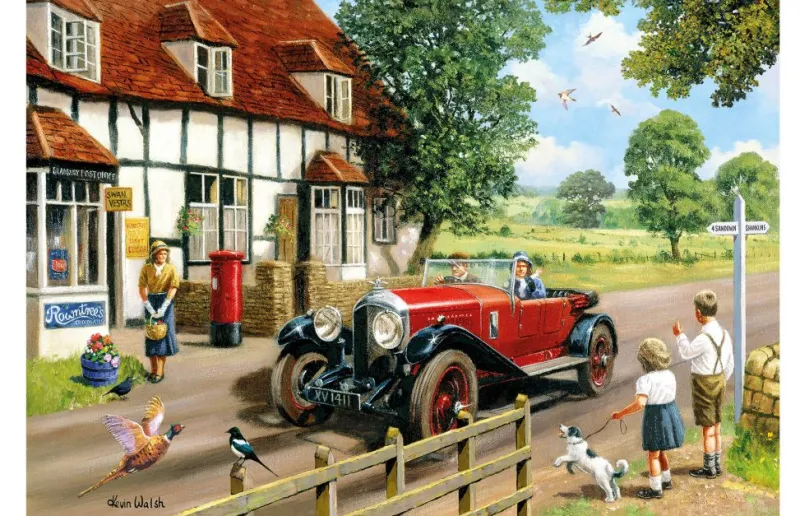 Kidicraft - Kevin Walsh - Out In The Country - 1000 Piece Jigsaw Puzzle New