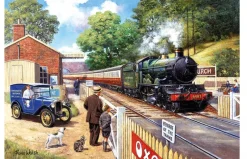 Kidicraft - Kevin Walsh - Train Spotting - 1000 Piece Jigsaw Puzzle New