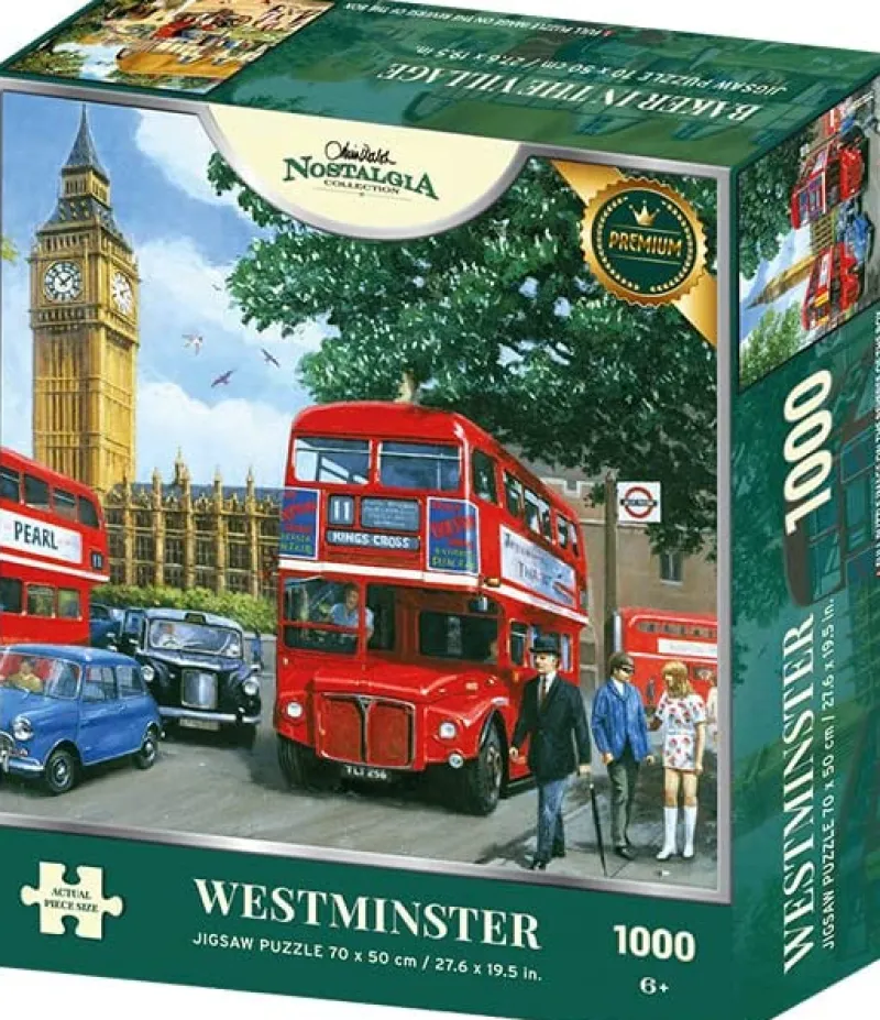 Kidicraft - Kevin Walsh - Westminster - 1000 Piece Jigsaw Puzzle Best