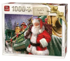 King Puzzle 05684 Christmas Santa Train Online
