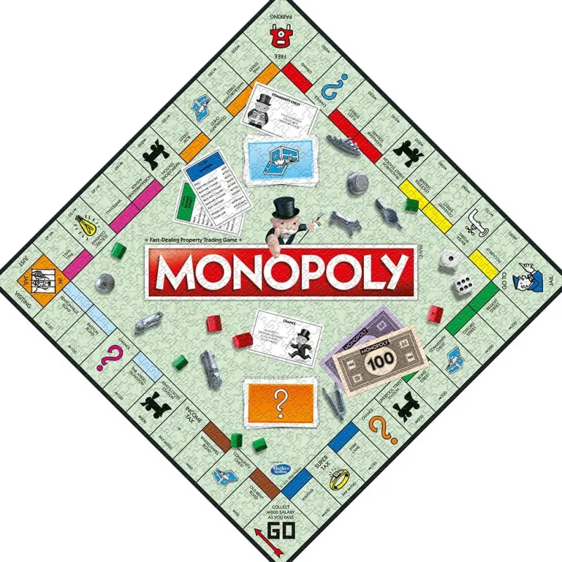 Winning Moves London Monopoly - 1000 Piece Jigsaw Puzzle Clearance
