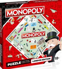Winning Moves London Monopoly - 1000 Piece Jigsaw Puzzle Clearance