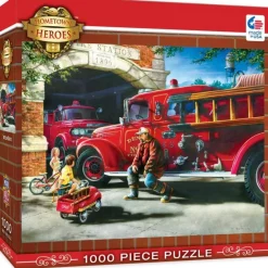 Master Pieces - Firehouse Dreams - 1000 Piece Jigsaw Puzzle New