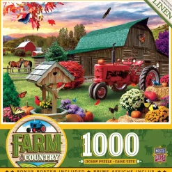 Master Pieces - Harvest Ranch - 1000 Piece Jigsaw Puzzle Clearance