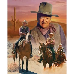 Master Pieces - John Wayne - The Cowboy Way - 1000 Piece Jigsaw Puzzle Hot