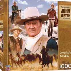 Master Pieces - John Wayne - America's Cowboy - 1000 Piece Jigsaw Puzzle Outlet