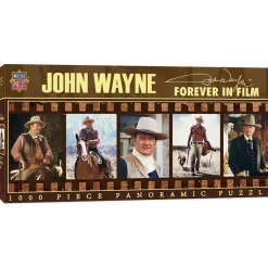 Master Pieces - John Wayne - Forever in Film - 1000 Piece Jigsaw Puzzle New