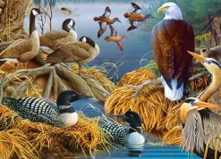 Master Pieces - Lake Life - 1000 Piece Jigsaw Puzzle Clearance