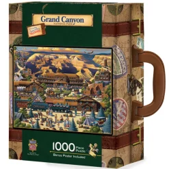 Master Pieces 45118 Puzzle in Suitcase -Grand Canyon New