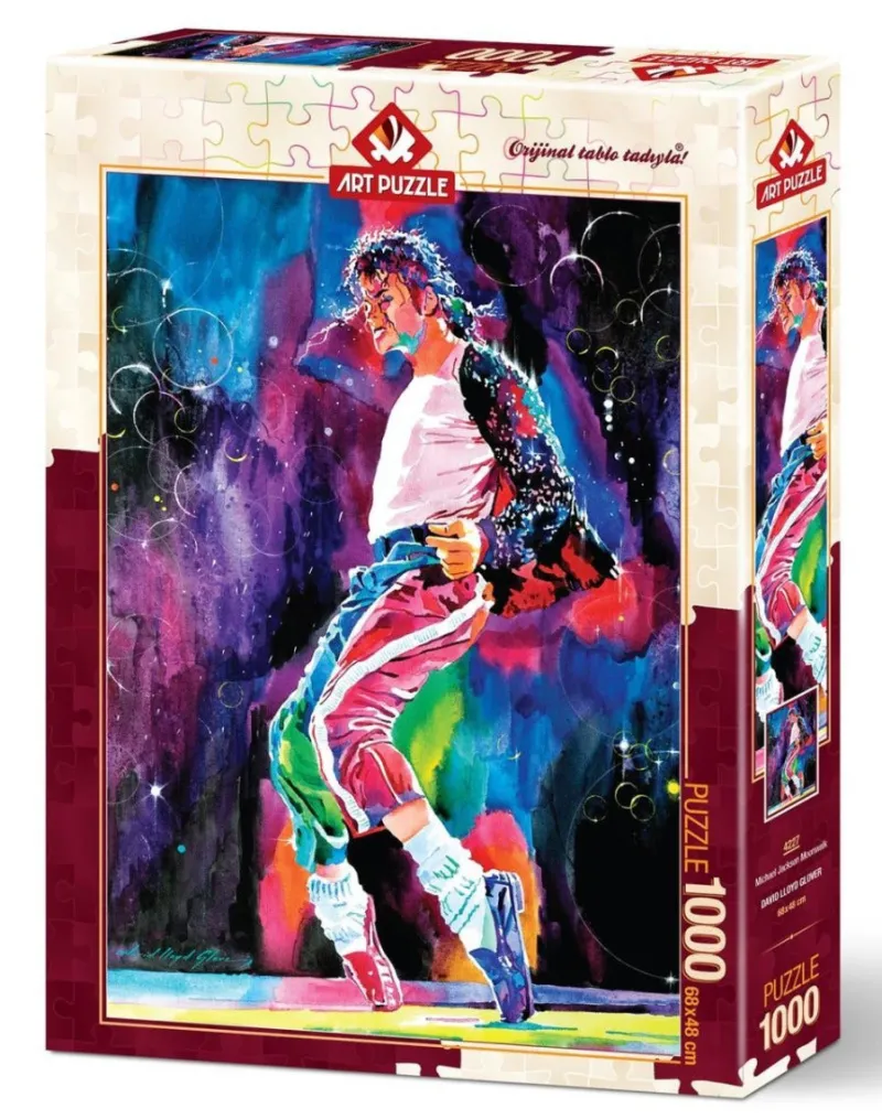Art Puzzle Michael's Jackson Moonwalker 1000 piece jigsaw puzzle Discount