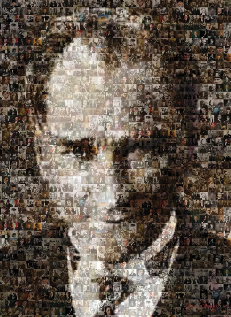 Art Puzzle Mustafa Kemal Atat 1000 piece jigsaw puzzle Fashion