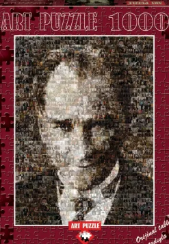 Art Puzzle Mustafa Kemal Atat 1000 piece jigsaw puzzle Fashion