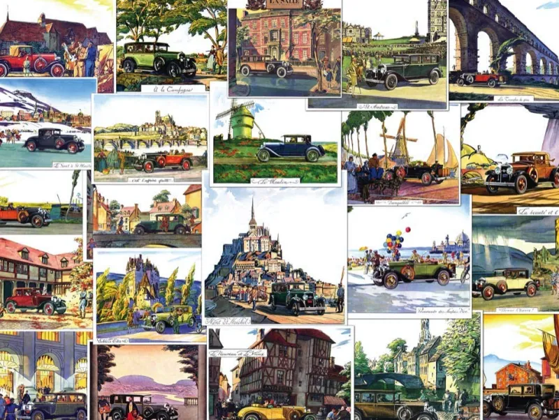 New York Puzzle Company - Touring Europe - 1000 Piece Jigsaw Puzzle Discount