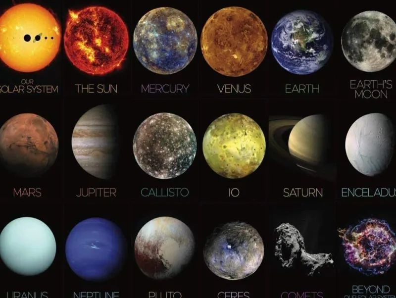 New York Puzzle Company - The Solar System - 1000 Piece Jigsaw Puzzle Fashion