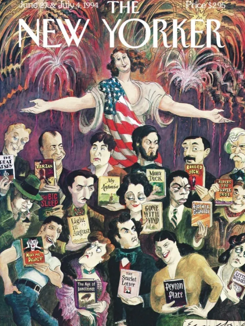 New York Puzzle Company - New Yorker The Melting Plot - 1000 Piece Jigsaw Puzzle Best