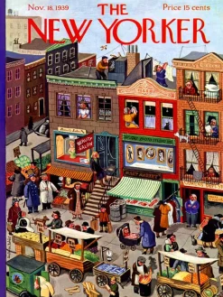 New York Puzzle Company - Main Street - 1000 Piece Jigsaw Puzzle Online