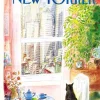 New York Puzzle Company - New Yorker Cat's Eye View - 1000 Piece Jigsaw Puzzle Online