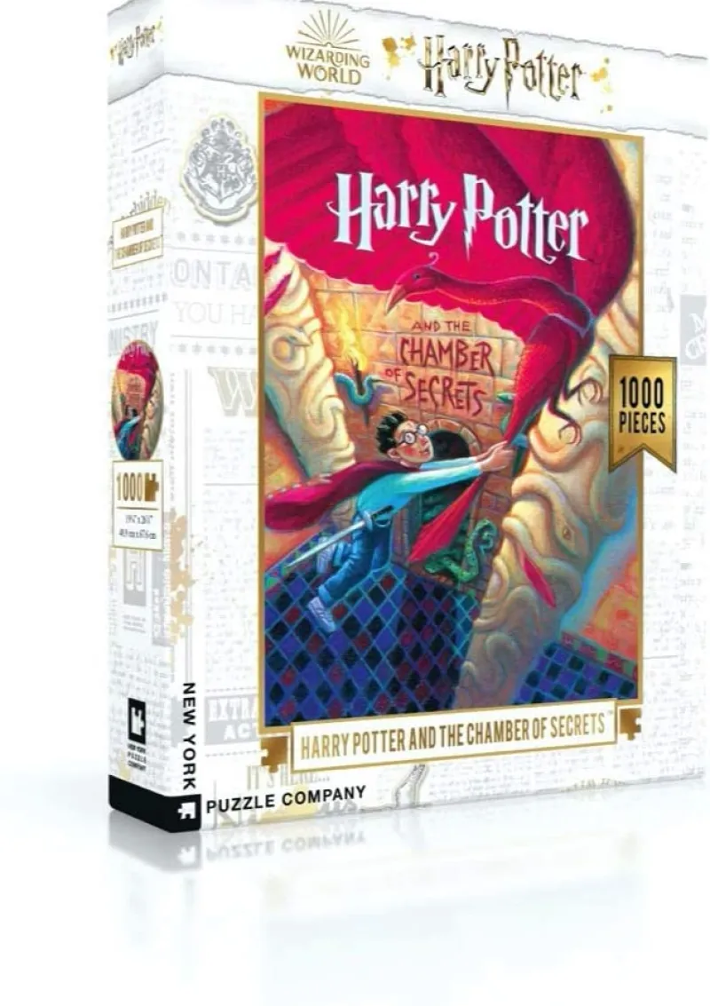New York Puzzle Company - Harry Potter and the Chamber of Secrets - 1000 Piece Jigsaw Puzzle Discount