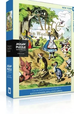 New York Puzzle Company - Alice in Wonderland - 1000 Piece Jigsaw Puzzle Sale