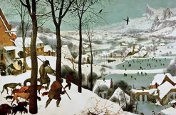 Piatnik - Breughel - Hunters in the snow - 1000 Piece Jigsaw Puzzle Hot
