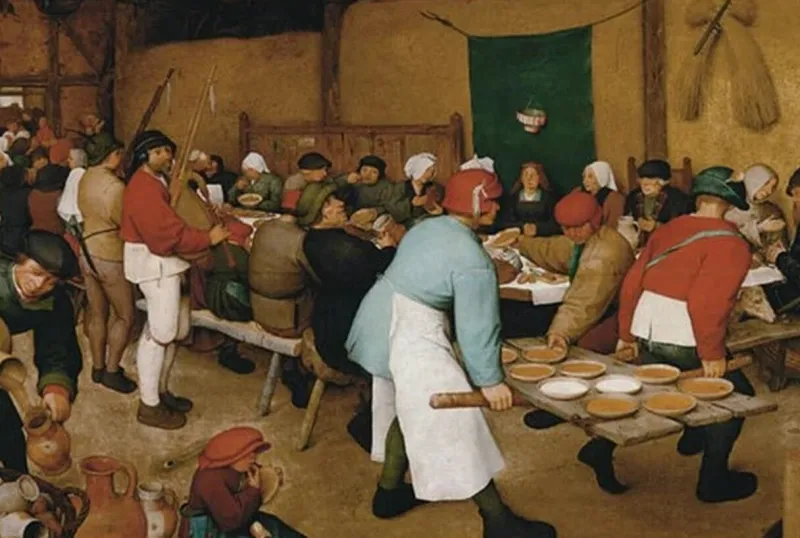 Piatnik - Brueghel - Peasant Wedding - 1000 Piece Jigsaw Puzzle Online