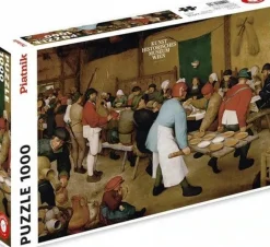 Piatnik - Brueghel - Peasant Wedding - 1000 Piece Jigsaw Puzzle Online
