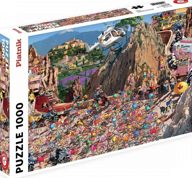 Piatnik - Cycling - 1000 Piece Jigsaw Puzzle New