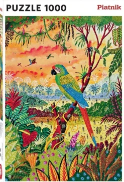 Piatnik - Great Green Macaw - 1000 Piece Jigsaw Puzzle Online