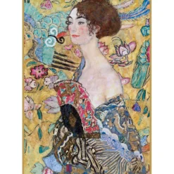 Piatnik - Klimt Lady With Fan - 1000 Piece Jigsaw Puzzle Hot