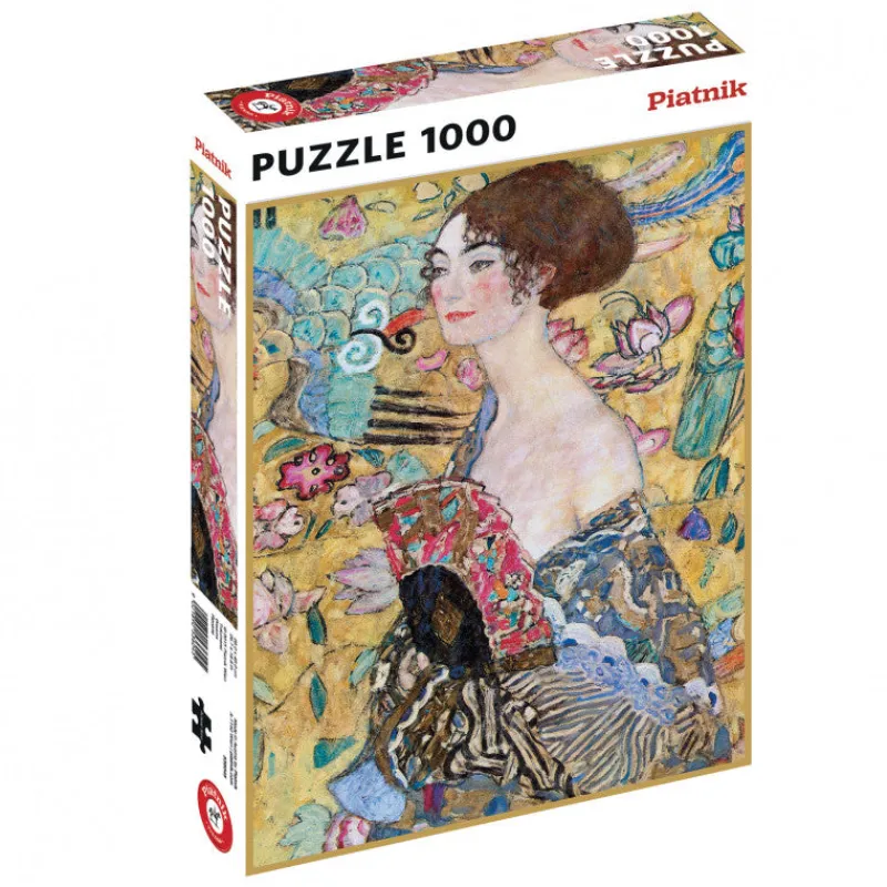 Piatnik - Klimt Lady With Fan - 1000 Piece Jigsaw Puzzle Hot