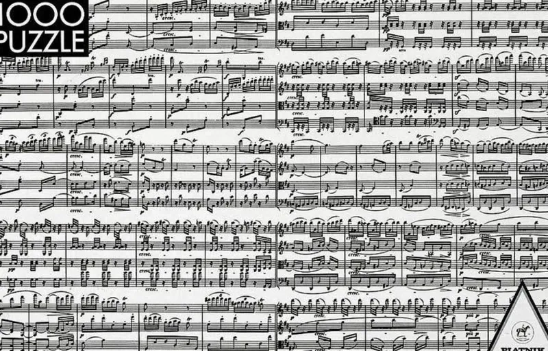 Piatnik - Musical Notes - 1000 Piece Jigsaw Puzzle Online
