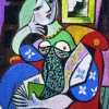 Piatnik - Picasso - Woman With Book - 1000 Piece Jigsaw Puzzle Hot