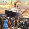 Piatnik - R.M.S. Queen Mary - 1000 Piece Jigsaw Puzzle Outlet